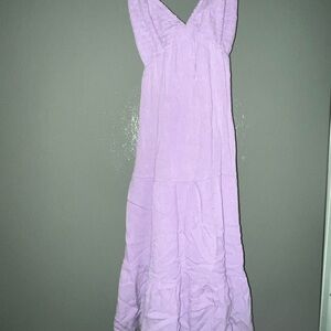 Charlotte Russe Lavender Maxi Dress